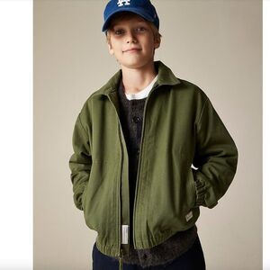 Crewcuts Kids' Boys Harrington jacket in canvas Size Kids XL